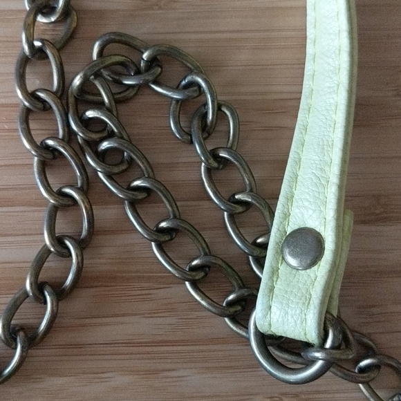 Lime Green Mini Crossbody Purse - Picture 7 of 8